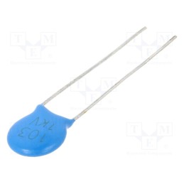 50 pcs : CCH-10K/1000V - Capacitor: ceramic, 10nF, 1kV, Y5U, ±10%, THT, 5mm