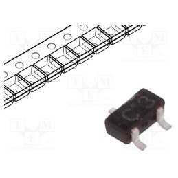 20 pcs : 1SS362(TE85L.F) - Diode: switching, SMD, 85V, 80mA, 4ns, SOT416, Ufmax: 0.97V, Ifsm: 1A