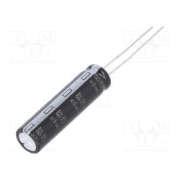 10 pcs : BUP002R8L805FA - Supercapacitor, THT, 8F, 2.8VDC, ±20%, Ø8x32mm, 45mΩ, -40÷65°C