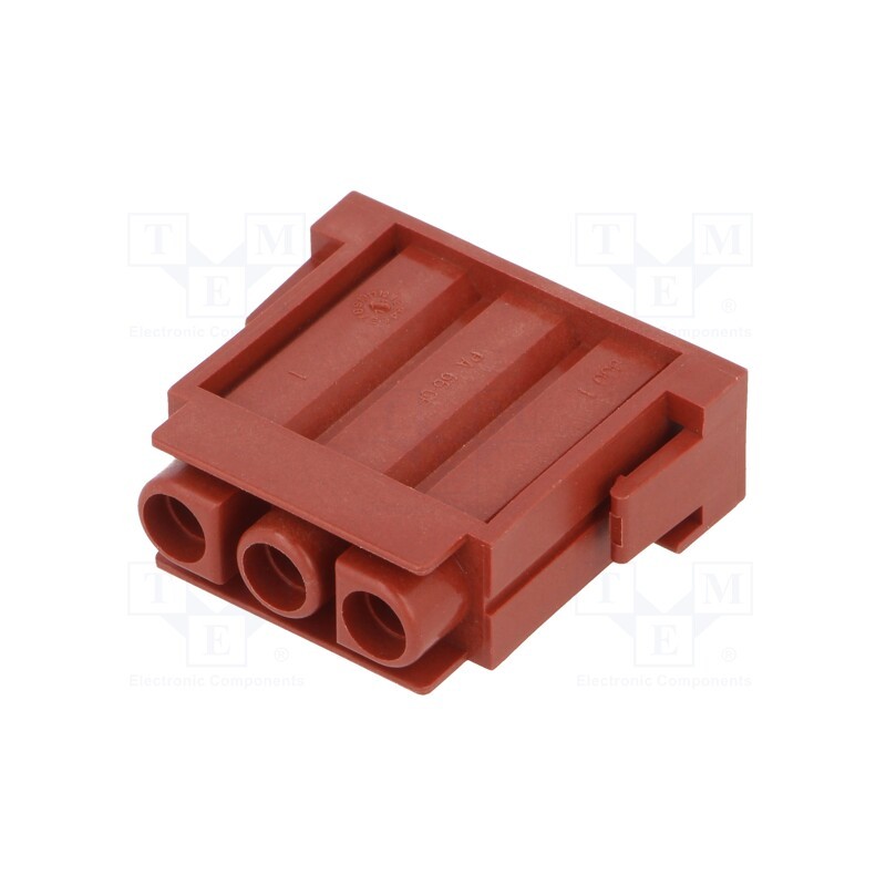 10 pcs : C146A03501E8 - Connector: HDC, module, male, C146,heavy|mate M, PIN: 3, 250V