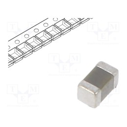 50 pcs : C0402C475M9PACTU - Capacitor: ceramic, MLCC, 4.7uF, 6.3V, X5R, ±20%, SMD, 0402