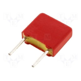 50 pcs : FKS2G011001A00KSSD - Capacitor: polyester, 1nF, 200VAC, 400VDC, 5mm, ±10%, 2.5x6.5x7.2mm
