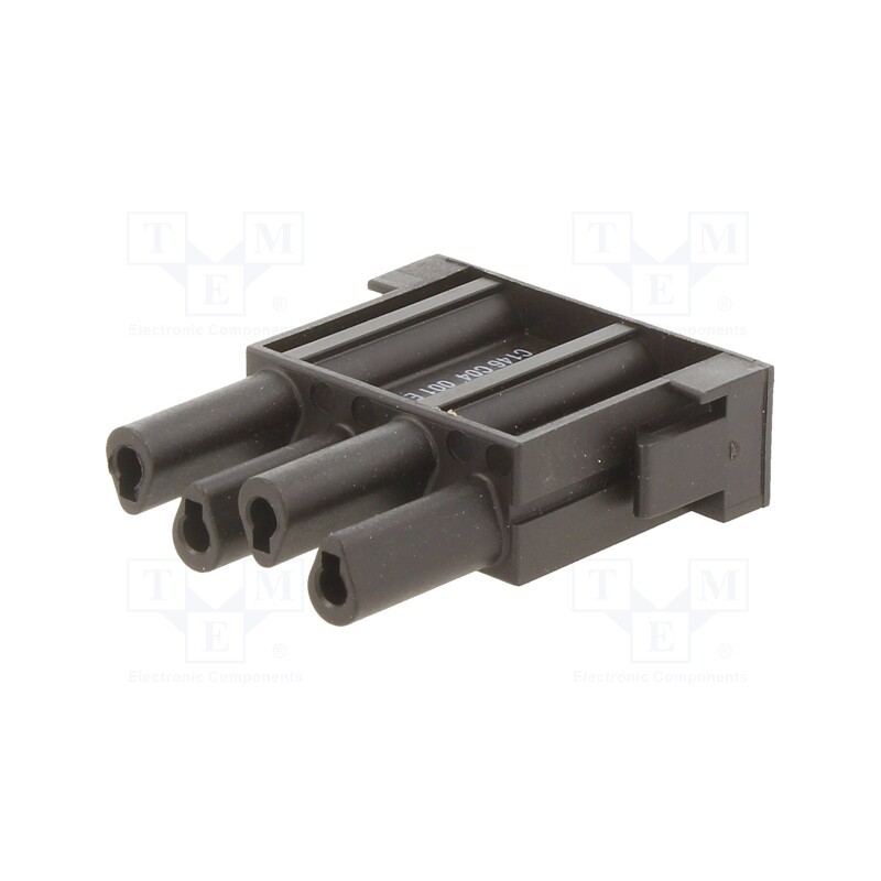 10 pcs : C146C04001E8 - Connector: HDC, module, female, C146,heavy|mate M, PIN: 4, 1kV