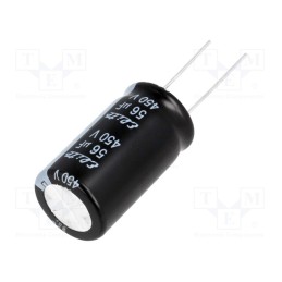 10 pcs : PF2W560MNN1832 - Capacitor: electrolytic, THT, 56uF, 450VDC, Ø18x31.5mm, ±20%, 2000h