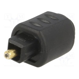 10 pcs : CA1016 - Connector: fiber optic, adapter,plug/socket, optical (Toslink)