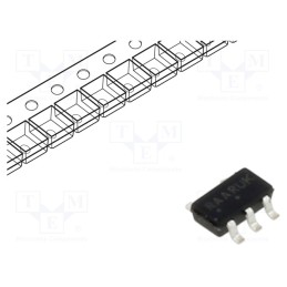 10 pcs : TLV431ASNT1G - IC: voltage reference source, 1.24V, ±1%, TSOP5, , 20mA