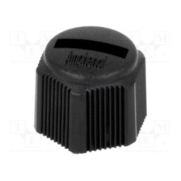 10 pcs : CAP-WBBMSMA1 - Protection cover, IP67, male M8 connectors, Enclos.mat: plastic