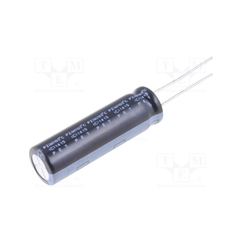 10 pcs : PZ2W470MNN1240 - Capacitor: electrolytic, THT, 47uF, 450VDC, Ø12.5x40mm, ±20%, 2000h