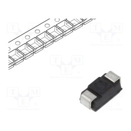 10 pcs : BZG03C30-M3-08 - Diode: Zener, 3W, 30V, SMD, , SMA, single diode