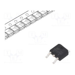 10 pcs : MBR10100CD - Diode: Schottky rectifying, SMD, 100V, 5Ax2, TO252,