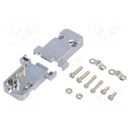 10 pcs : CCOV-9SC-MP - Enclosure: for D-Sub connectors, D-Sub 9pin,D-Sub HD 15pin