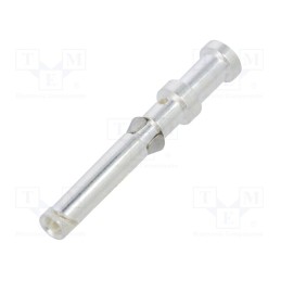 10 pcs : CDF-1.0 - Contact, female, 1.6mm, silver plated, 1mm2, CDF/DDF,HD/HDD, 10A