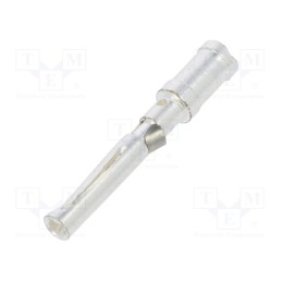 10 pcs : CDF-2.5 - Contact, female, 1.6mm, silver plated, 2.5mm2, CDF/DDF,HD/HDD