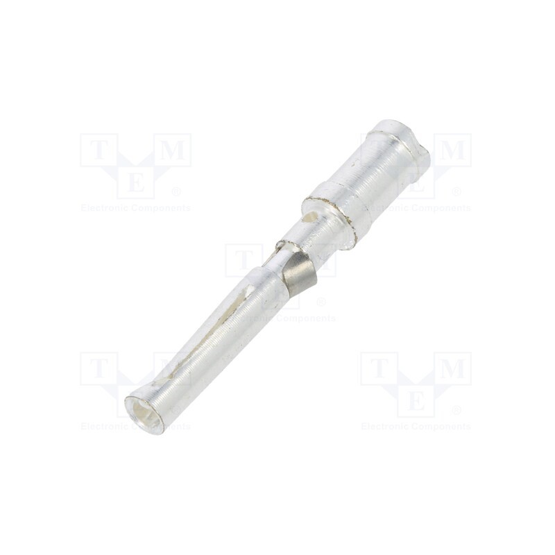 10 pcs : CDF-2.5 - Contact, female, 1.6mm, silver plated, 2.5mm2, CDF/DDF,HD/HDD