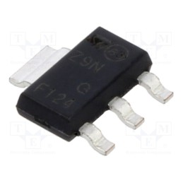 20 pcs : Z0109NN6AA4 - Triac, 800V, 1A, SOT223, Igt: 10mA