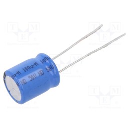 10 pcs : MAL213631101E3 - Capacitor: electrolytic, THT, 100uF, 50VDC, Ø10x12mm, Pitch: 5mm