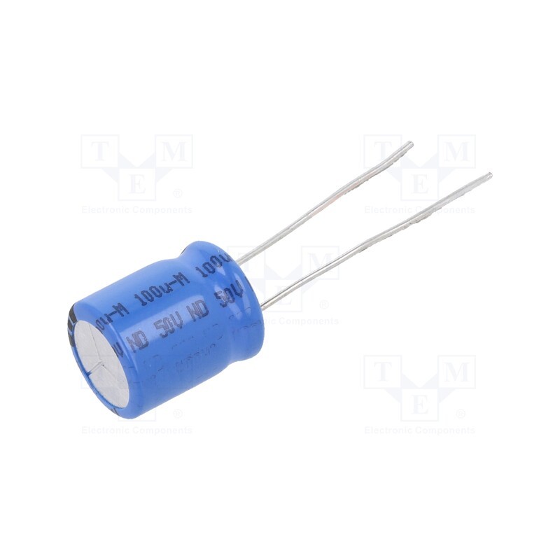 10 pcs : MAL213631101E3 - Capacitor: electrolytic, THT, 100uF, 50VDC, Ø10x12mm, Pitch: 5mm