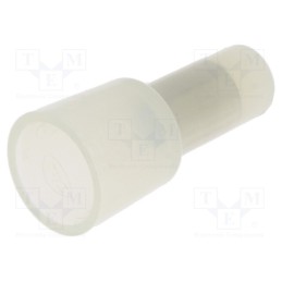 50 pcs : CE 2 - Quick splice, crimped, Variant: end connector, L: 20mm, UL94V-2