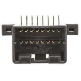 1 pcs - TE Connectivity, MULTILOCK 040 Female Connector Housing, 2.5mm Pitch, 16 Way, 2 Row Right Angle