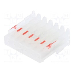10 pcs : CE100F22-06-C_E - Plug, wire-board, female, PIN: 6, end connector, 2.54mm, IDC, 22AWG