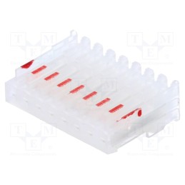 10 pcs : CE100F22-08-C_E - Plug, wire-board, female, PIN: 8, end connector, 2.54mm, IDC, 22AWG