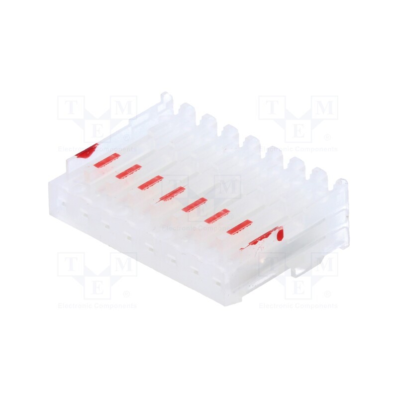 10 pcs : CE100F22-08-C_E - Plug, wire-board, female, PIN: 8, end connector, 2.54mm, IDC, 22AWG