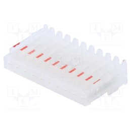 10 pcs : CE100F22-10-C_E - Plug, wire-board, female, PIN: 10, end connector, 2.54mm, IDC, 22AWG