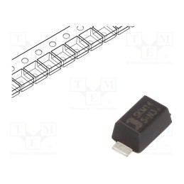 20 pcs : SKM14 - Diode: Schottky rectifying, SMD, 40V, 1A, SOD123F,