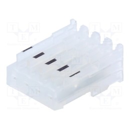 10 pcs : CE100F24-04-D_E - Plug, wire-board, female, PIN: 4, end connector, 2.54mm, IDC, 24AWG