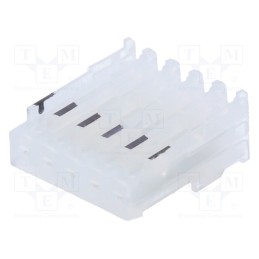 10 pcs : CE100F24-05-D_E - Plug, wire-board, female, PIN: 5, end connector, 2.54mm, IDC, 24AWG