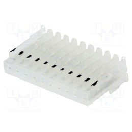 10 pcs : CE100F24-10-C_E - Plug, wire-board, female, PIN: 10, end connector, 2.54mm, IDC, 24AWG