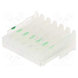10 pcs : CE100F28-06-C_E - Plug, wire-board, female, PIN: 6, end connector, 2.54mm, IDC, 28AWG