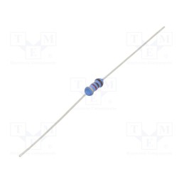 50 pcs : 7-1676123-6 - Resistor: metal oxide, 1.1kΩ, 500mW, ±5%, Ø3.5x10mm, -55÷155°C