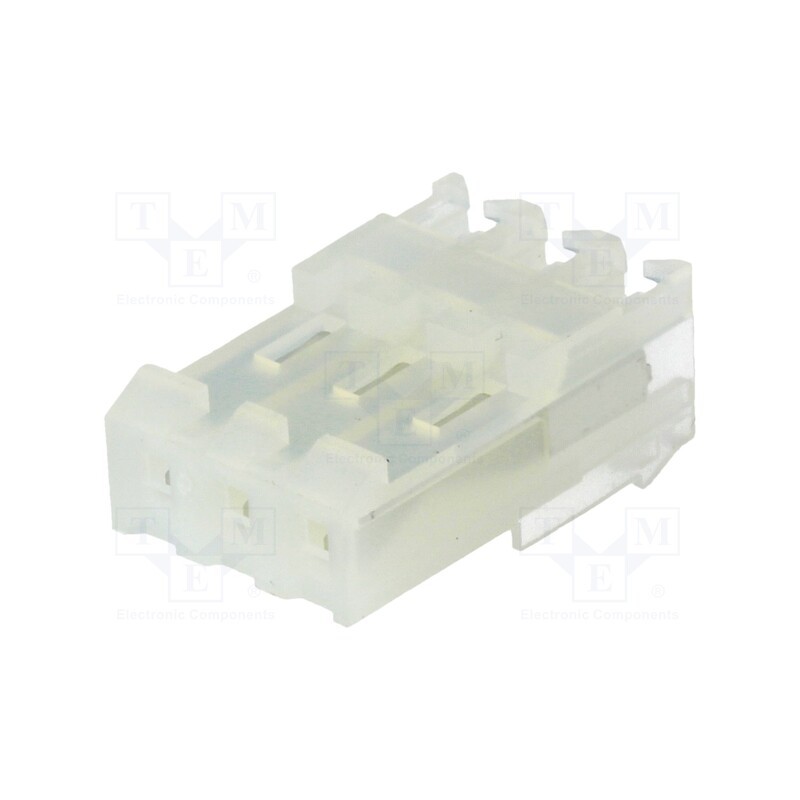 10 pcs : CE156F18-03-D_E - Plug, wire-board, female, PIN: 3, 3.96mm, IDC, for cable, MAS-CON
