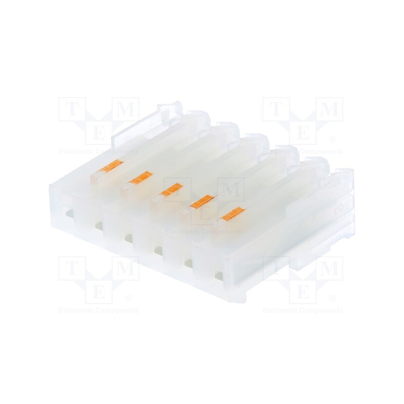 10 pcs : CE156F18-06-C_E - Plug, wire-board, female, PIN: 6, 3.96mm, IDC, for cable, MAS-CON