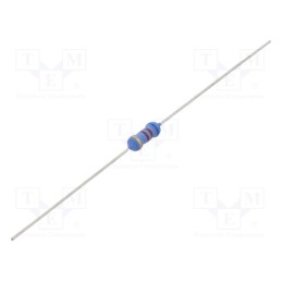 50 pcs : 9-1676123-4 - Resistor: metal oxide, 6.2kΩ, 500mW, ±5%, Ø3.5x10mm, -55÷155°C