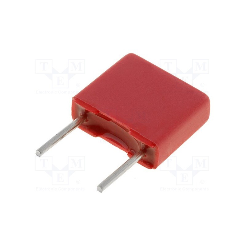 50 pcs : MKS2C024701A00KSSD - Capacitor: polyester, 47nF, 40VAC, 63VDC, 5mm, ±10%, 2.5x6.5x7.2mm