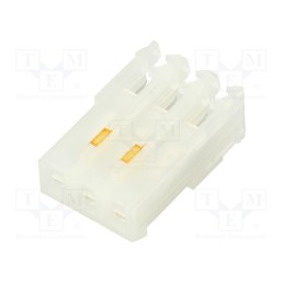 10 pcs : CE156F20-03-D_E - Plug, wire-board, female, PIN: 3, 3.96mm, IDC, for cable, MAS-CON