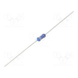 50 pcs : 8-1676123-5 - Resistor: metal oxide, 2.7kΩ, 500mW, ±5%, Ø3.5x10mm, -55÷155°C