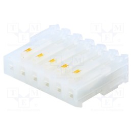 10 pcs : CE156F20-06-C_E - Plug, wire-board, female, PIN: 6, 3.96mm, IDC, for cable, MAS-CON