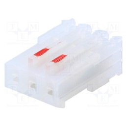 10 pcs : CE156F22-03-D_E - Plug, wire-board, female, PIN: 3, 3.96mm, IDC, for cable, MAS-CON