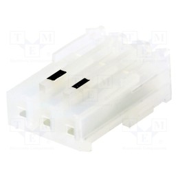 10 pcs : CE156F24-03-D_E - Plug, wire-board, female, PIN: 3, 3.96mm, IDC, for cable, MAS-CON