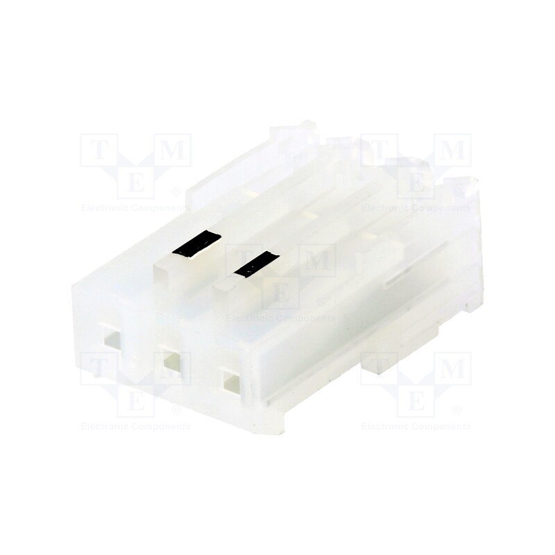 10 pcs : CE156F24-03-D_E - Plug, wire-board, female, PIN: 3, 3.96mm, IDC, for cable, MAS-CON