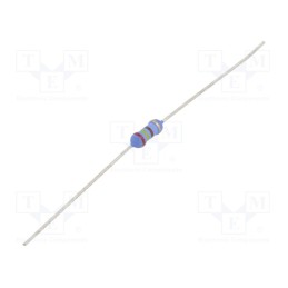 50 pcs : 6-1676123-0 - Resistor: metal oxide, 240Ω, 500mW, ±5%, Ø3.5x10mm, -55÷155°C