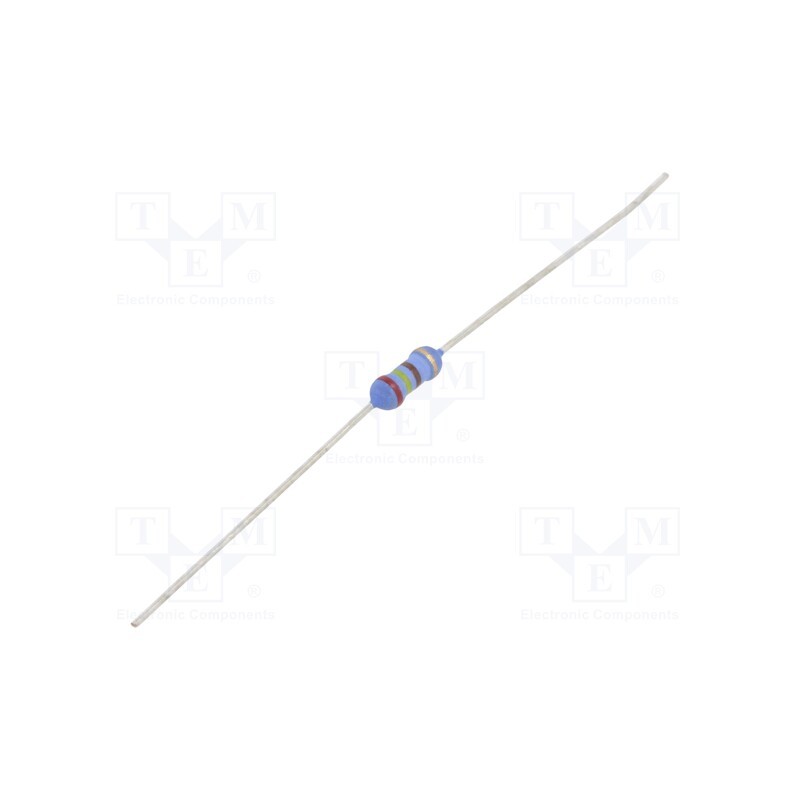 50 pcs : 6-1676123-0 - Resistor: metal oxide, 240Ω, 500mW, ±5%, Ø3.5x10mm, -55÷155°C