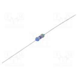 50 pcs : 6-1676123-6 - Resistor: metal oxide, 430Ω, 500mW, ±5%, Ø3.5x10mm, -55÷155°C