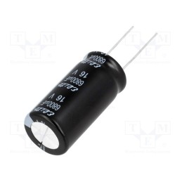 10 pcs : PF1C682MNN1836 - Capacitor: electrolytic, THT, 6800uF, 16VDC, Ø18x35.5mm, ±20%