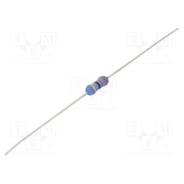 50 pcs : 3-1676123-9 - Resistor: metal oxide, 33Ω, 500mW, ±5%, Ø3.5x10mm, -55÷155°C