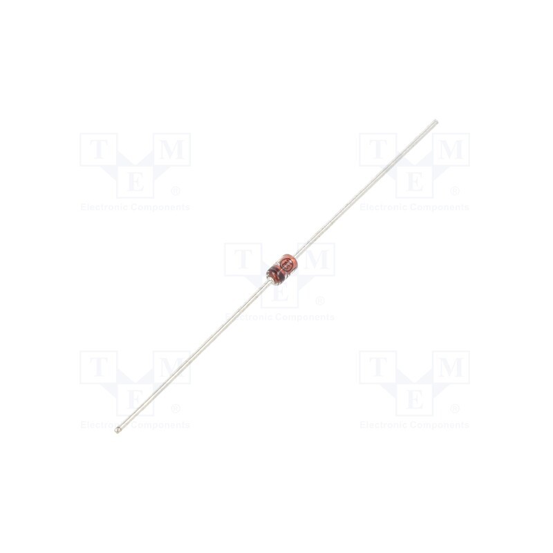 50 pcs : 1N4745A - Diode: Zener, 1W, 16V, DO41, single diode, 5uA