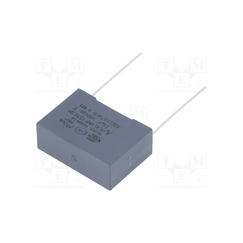 10 pcs : R413N315050T1K - Capacitor: polypropylene, 150nF, 26.5x10x18.5mm, THT, ±10%, 22.5mm